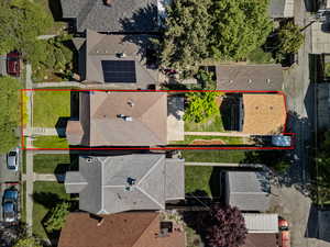 View of property location featuring property parcel outlined