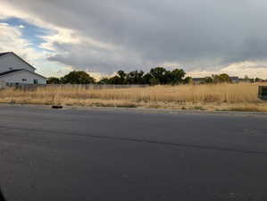 View of asphalt street featuring curbs
