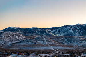 View of mountain background