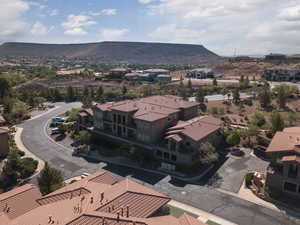 Aerial view of mountains