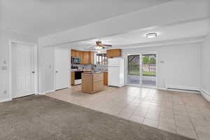basement kitchen