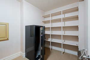 View of storage area