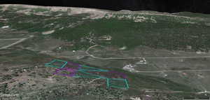 Map / location with property boundaries highlighted