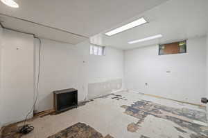 View of basement
