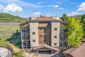 View of property featuring a mountain view