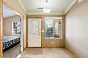 Looking back to the entry, enjoy a welcoming view toward the front of the home—no rush to leave just yet.