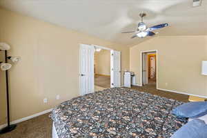 Bedroom 1 features a double-door entry, welcoming you into this spacious, oversized room.
