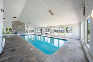Indoor pool for those chilly days
