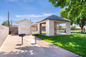 Enjoy the gazebo and outdoor BBQ areas—great for entertaining or a laid-back afternoon.