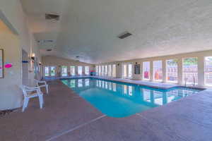 View of indoor pool