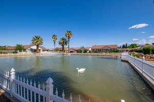 Water view featuring nearby suburban area