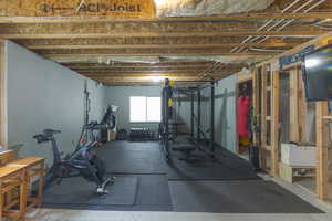 View of exercise area