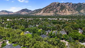 View of mountain background