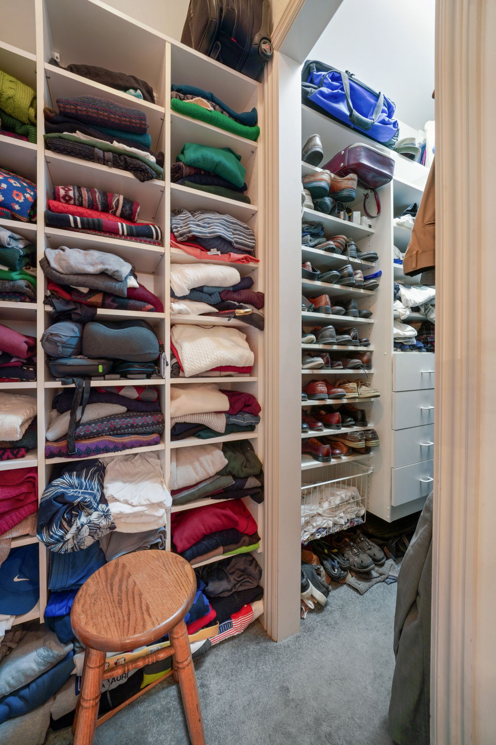 View of closet