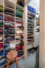View of closet