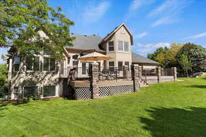 Back of property