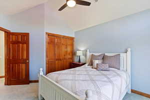 Large Bedroom with ceiling fan