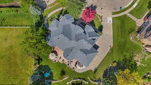 Drone / aerial view