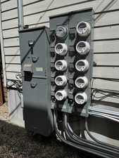 Utilities featuring electric meter