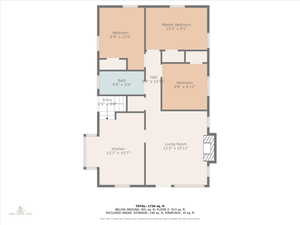 Basement floor plan