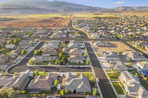 View of property location with nearby suburban area and a mountain backdrop
