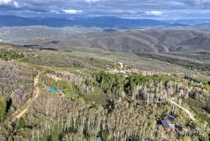 View of mountain background