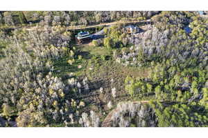 Aerial view of property and surrounding area