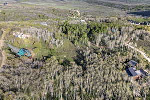 Aerial view of property and surrounding area
