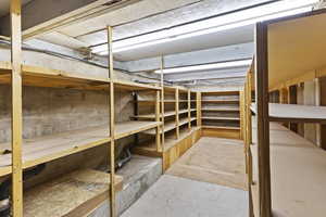 View of storage room