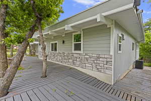 View of deck