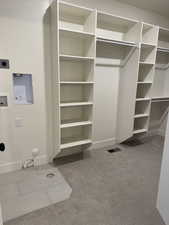 View of closet