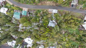 Aerial view of property and surrounding area