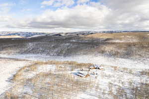 View of mountain background