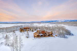 View of mountain backdrop
