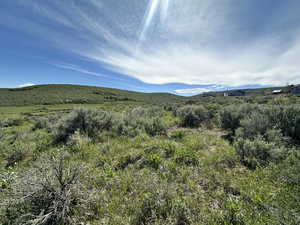 View of mountain backdrop