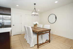 Pantry and great coat closet