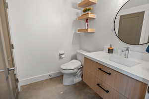 Existing Guest House Powder Room