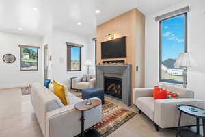 Existing Guest House Living Area