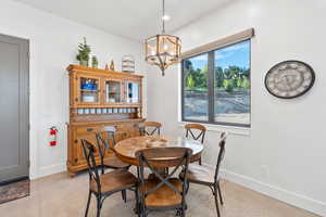 Existing Guest House Dining Area
