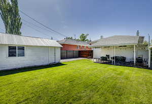 View of yard featuring a patio area