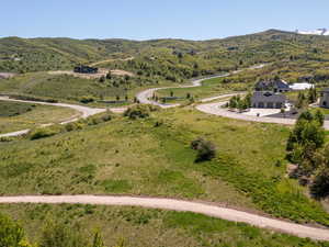 Aerial view of mountains
