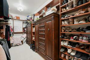 Spacious closet