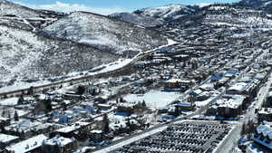 View of mountain background