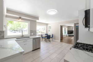 Kitchen was fully remodeled in 2020. (Entire home was remodeled at this time)