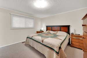 Primary bedroom with en suite bath.