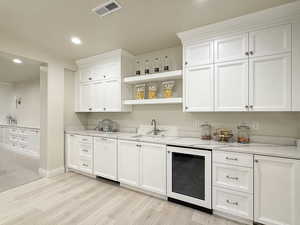 Downstairs kitchen area