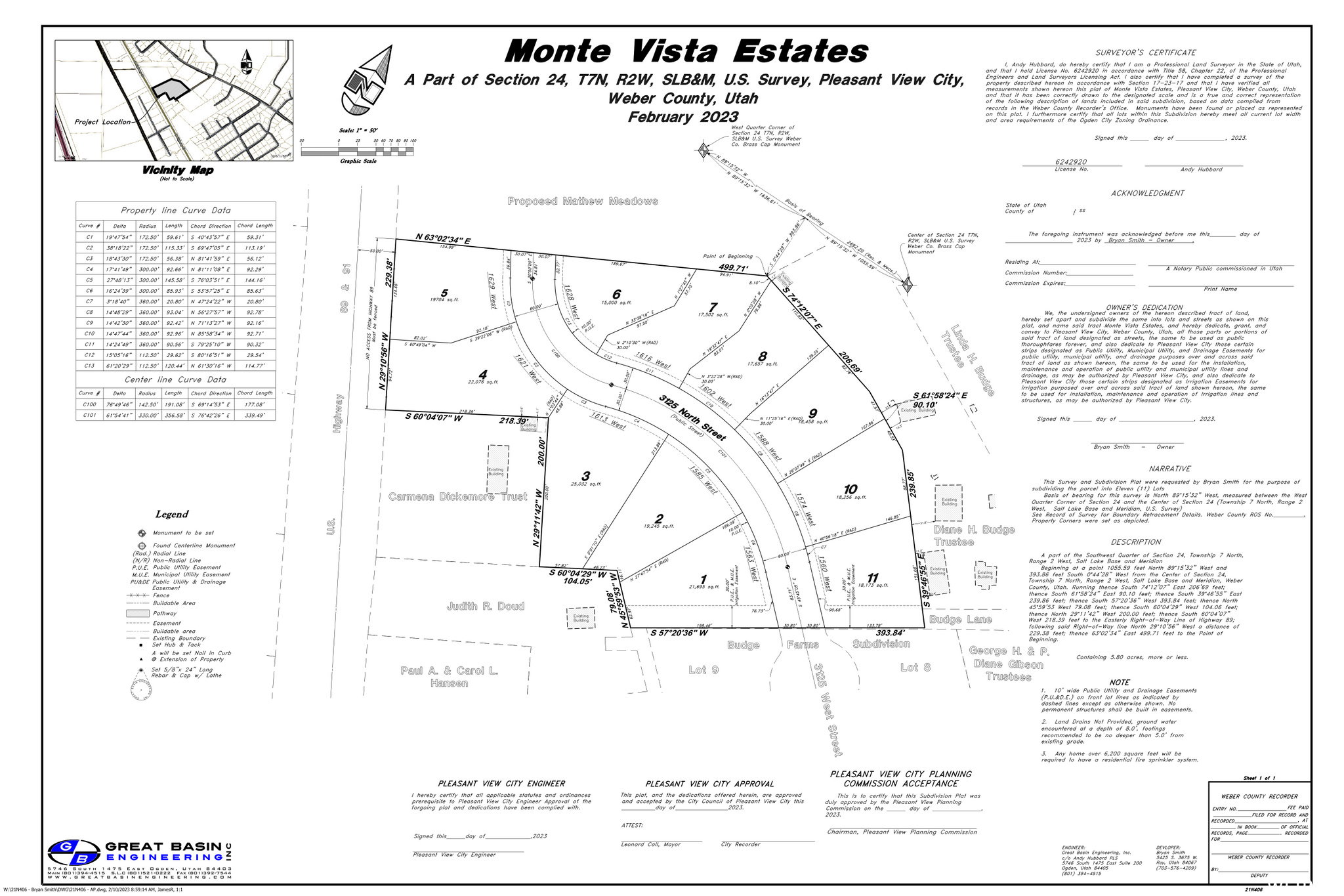 Parcel map