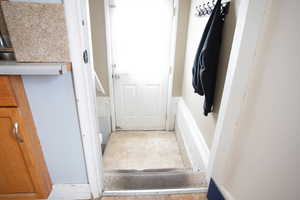 View of entryway