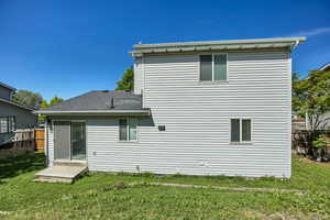 View of back of house