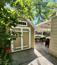 View of shed